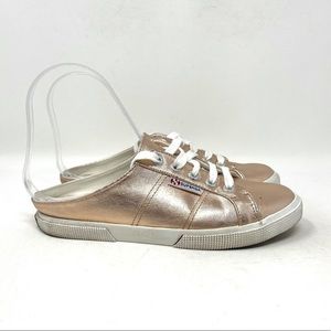 Superga Cotmetu Fashion Sneaker Rose Gold‎ Womens 5.5